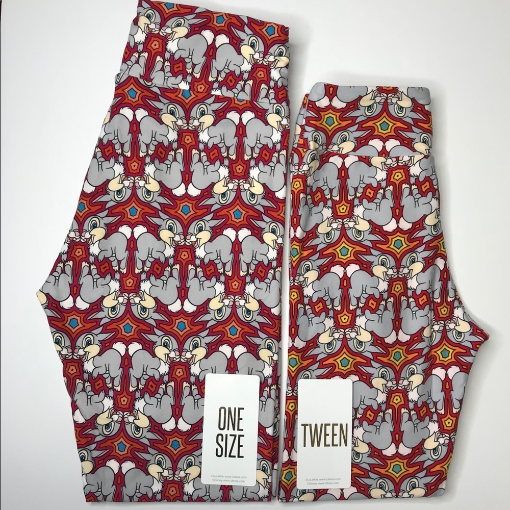 🌷LuLaRoe Mommy & Me Disney O/S & Tween Thumper